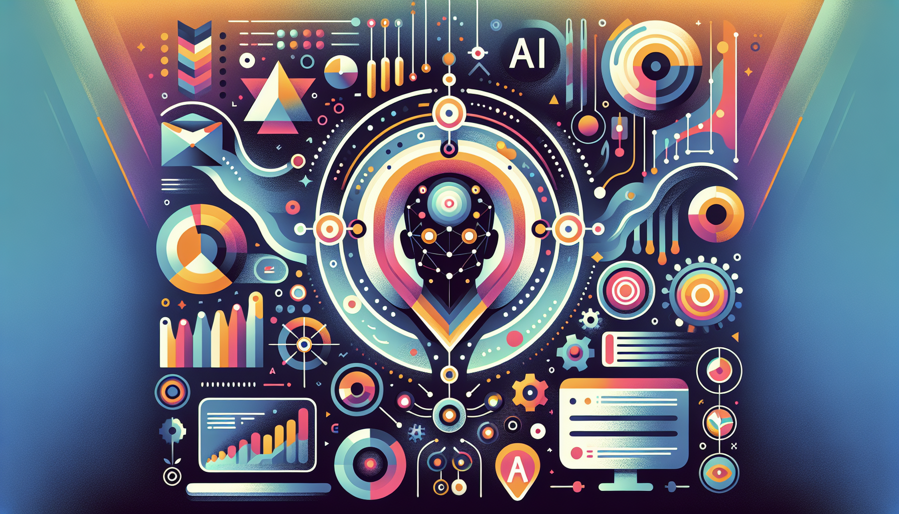 AI in Marketing for Beginner Entrepreneurs: Master the Game - AI in marketing for beginner entrepreneurs illustration show...