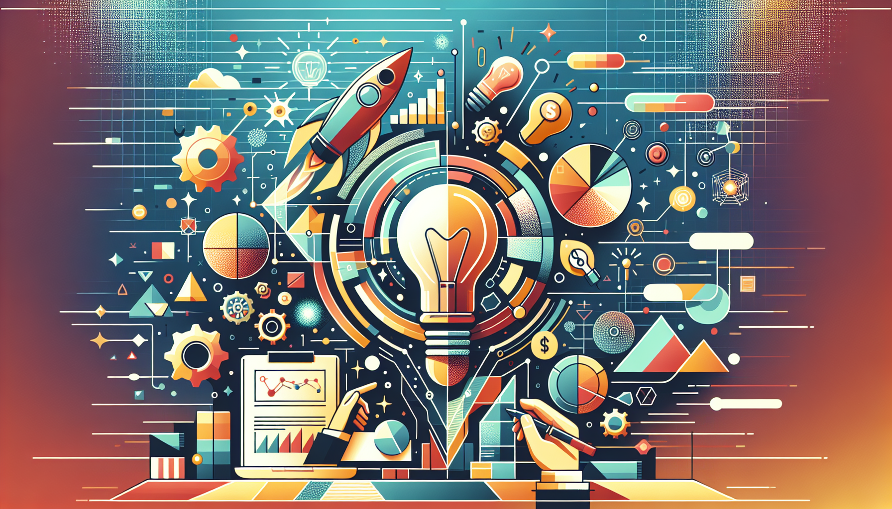 Bootstrapping vs. Venture Capital: Choosing Your Battle - startup funding illustration showing startup funding concepts, b...