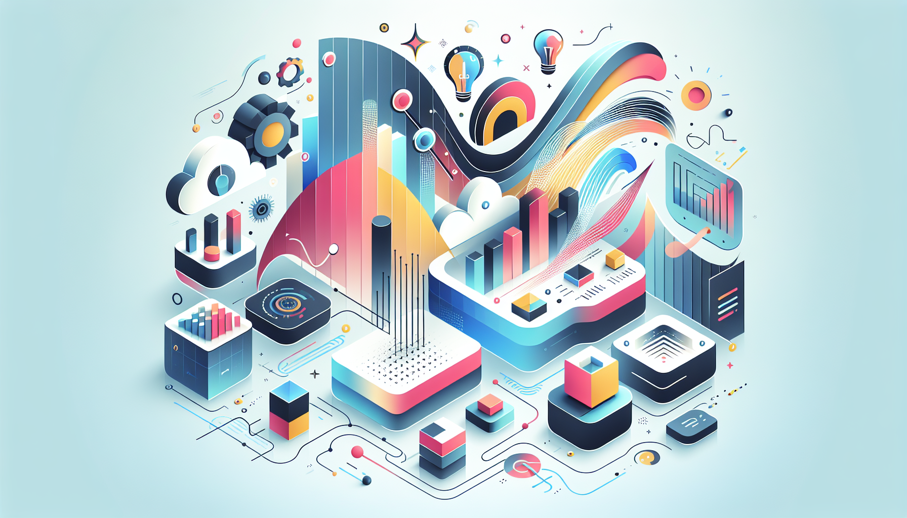 Build Lean, Learn Fast: MVP In App Development - MVP app development illustration showing mvp app development concepts, bu...