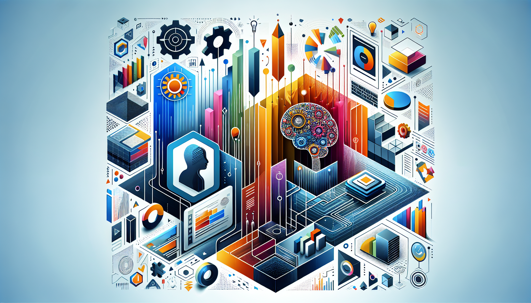 Building Apps with AI Integration: Unveiling Practical Uses - app development illustration showing app development concept...