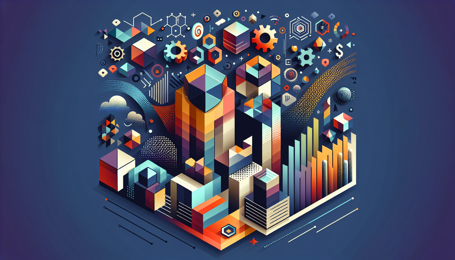 Content Marketing That Converts: A Proven Framework - content marketing illustration showing content marketing concepts, b...