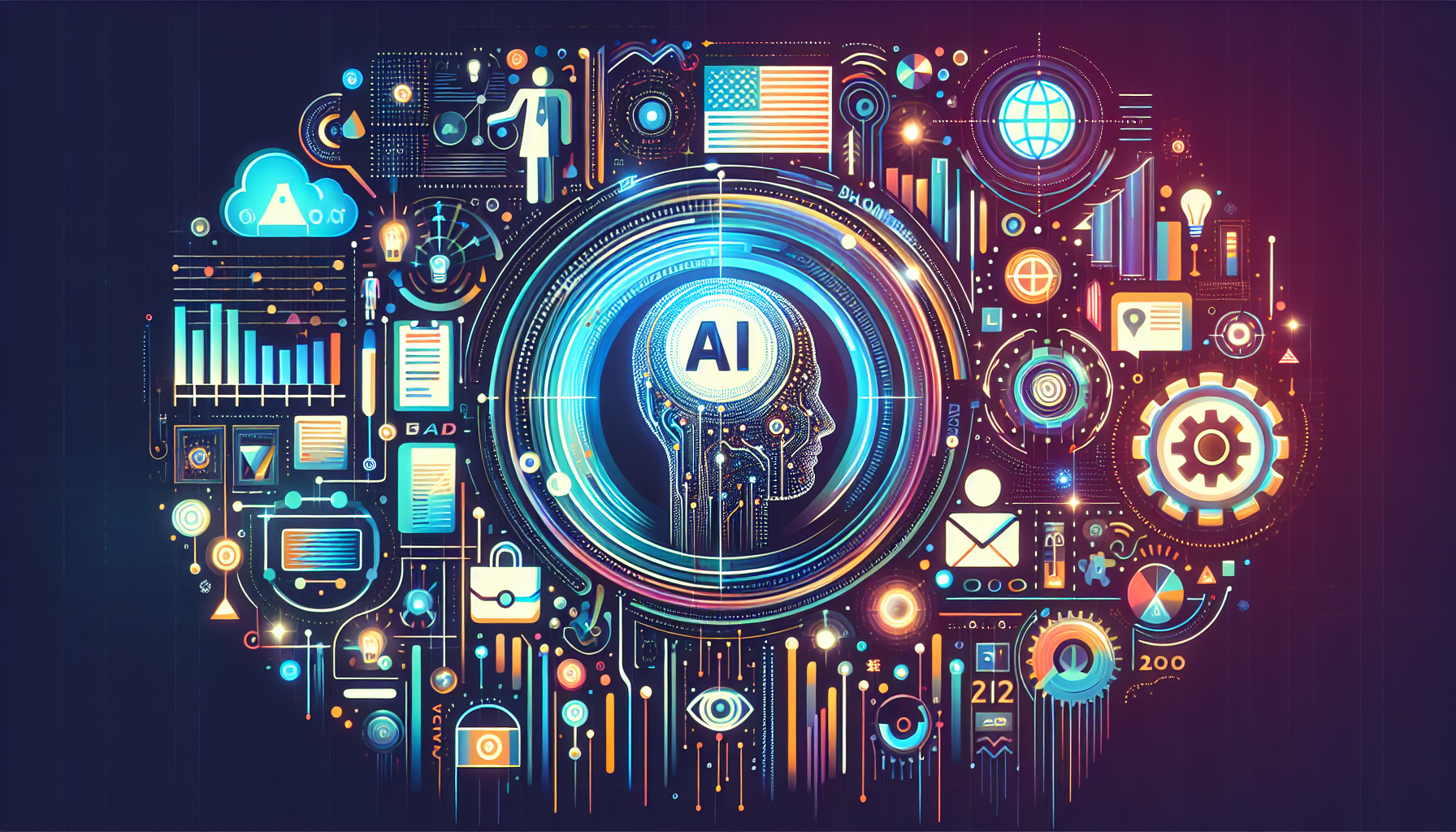 Harnessing AI in Marketing for Small Companies - AI in marketing for small companies illustration showing ai in marketing ...