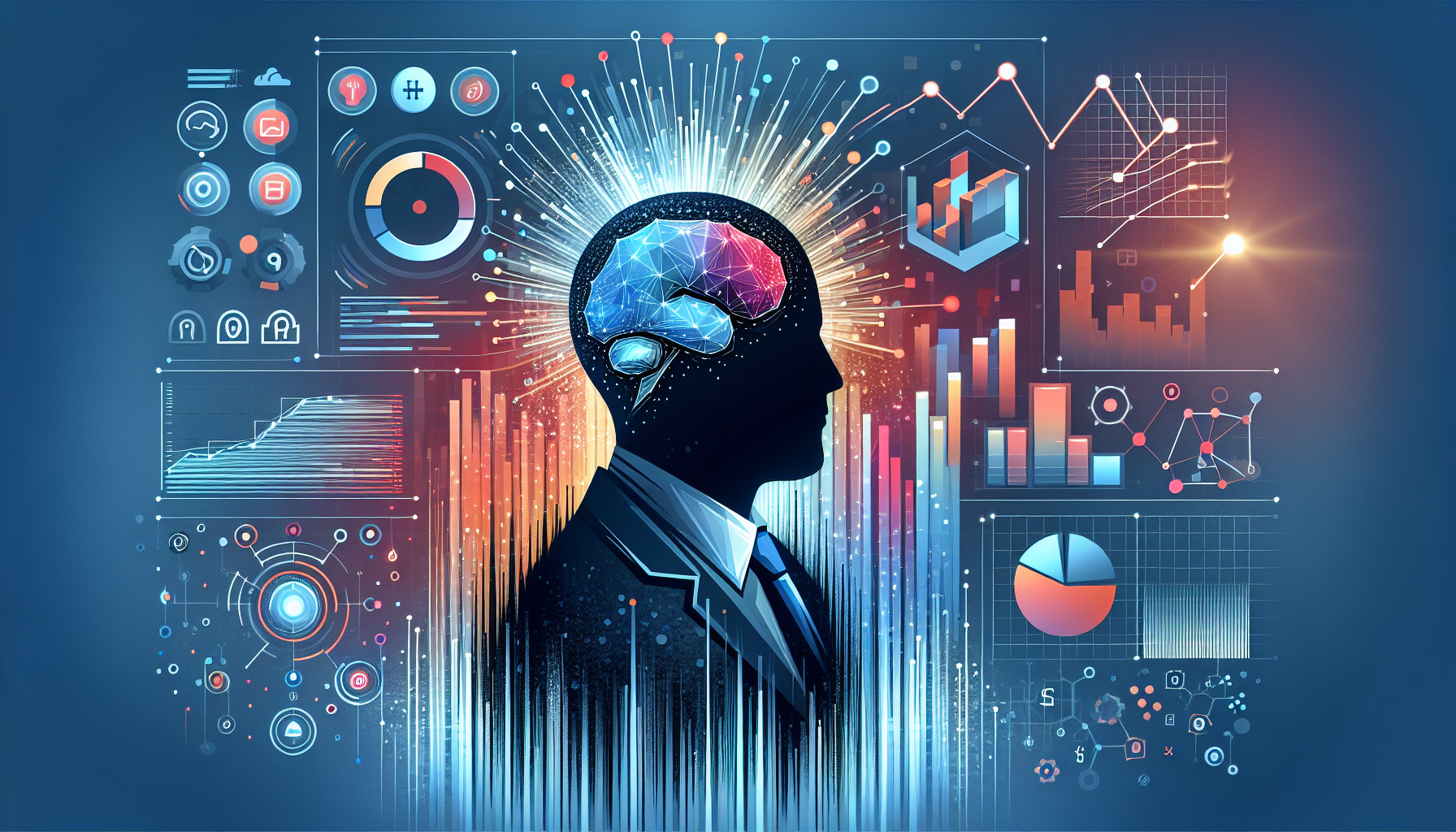 Revolutionize Business Growth with Quick Learning & AI - quick learning with AI technology illustration showing quick lear...