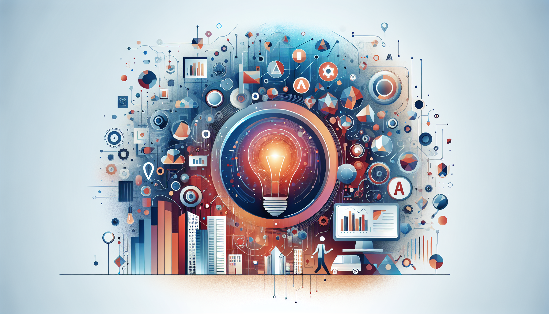 Top AI Tools for Small Business Marketing Unveiled - AI tools for small business marketing illustration showing ai tools f...